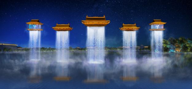 河南開(kāi)封龍亭公園《夢(mèng)歸汴梁》夜游項(xiàng)目(圖7)