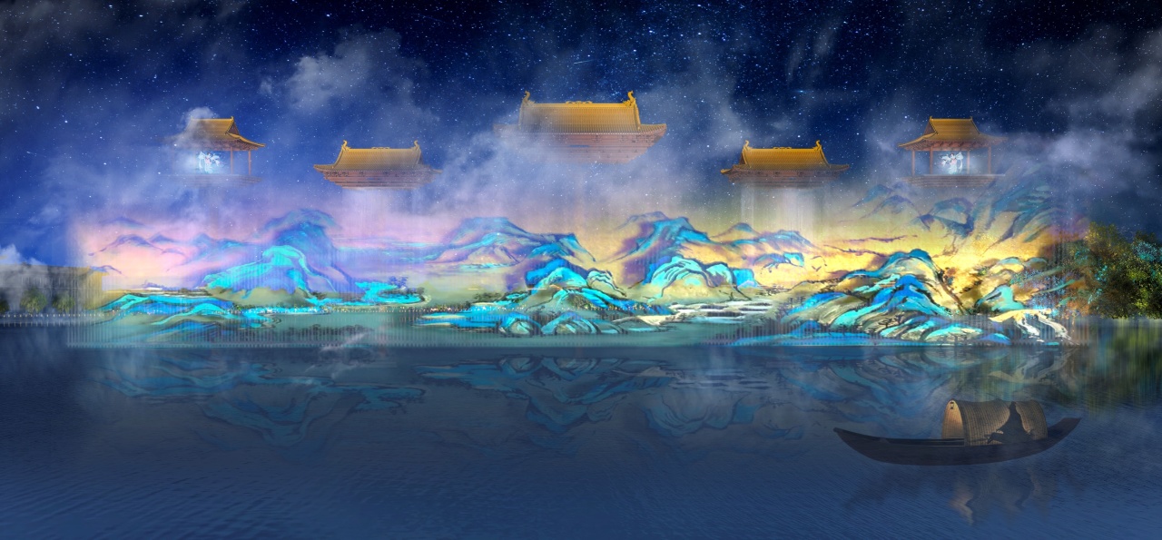 河南開(kāi)封龍亭公園《夢(mèng)歸汴梁》夜游項(xiàng)目(圖8)